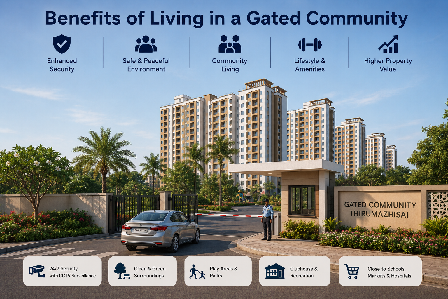Benefits of Living in a Gated Community